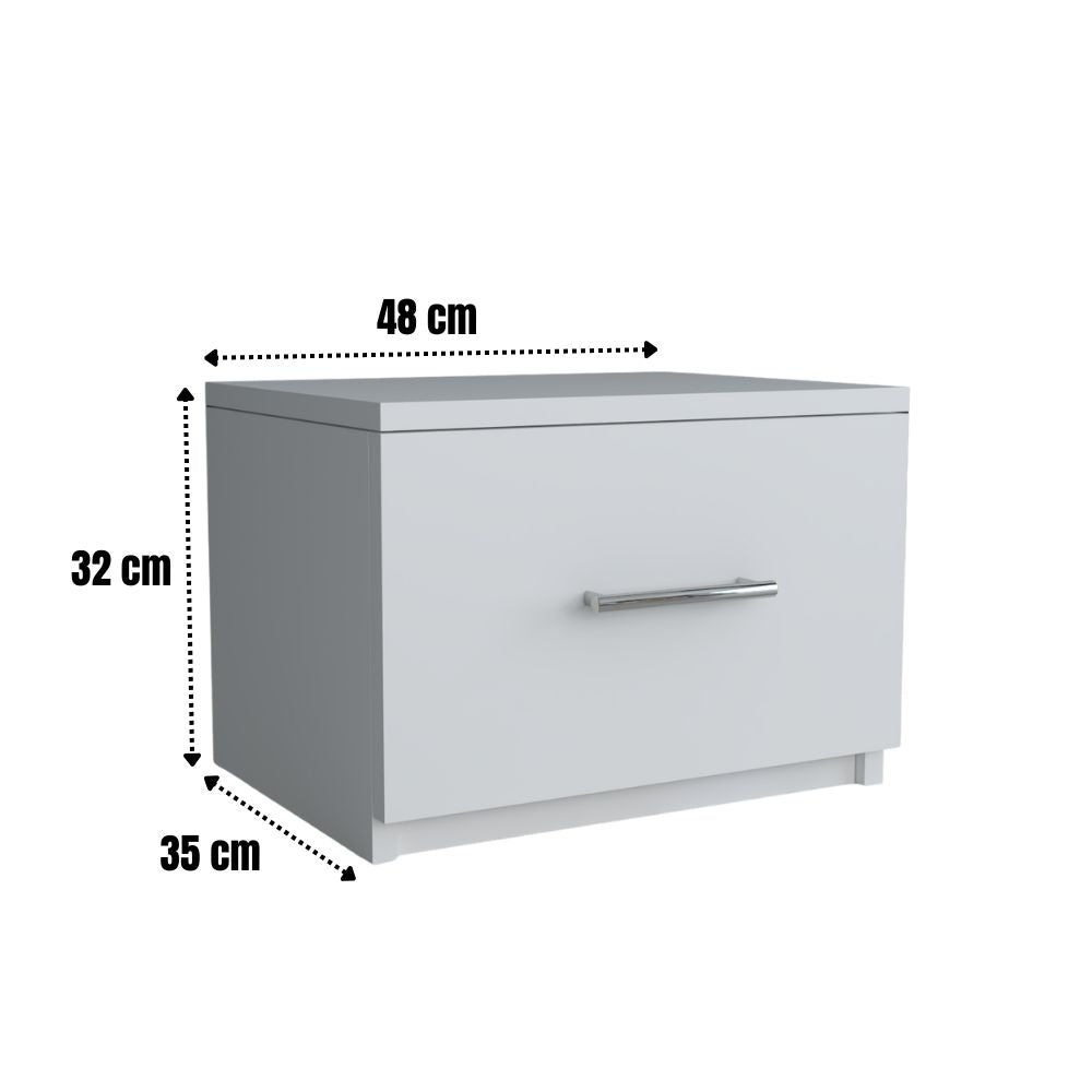 Dormitor Melania – Pat Tapițat cu 2 Noptiere + Dressing Tapițat cu Oglindă